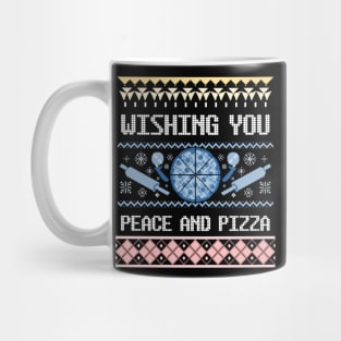 Wishing you Peace and Pizza Mug